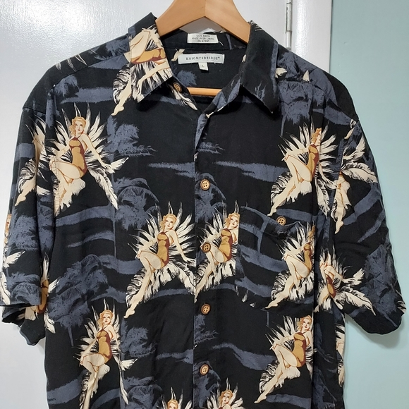 Knightsbridge hawaiian shirt - large - Picture 2 of 6